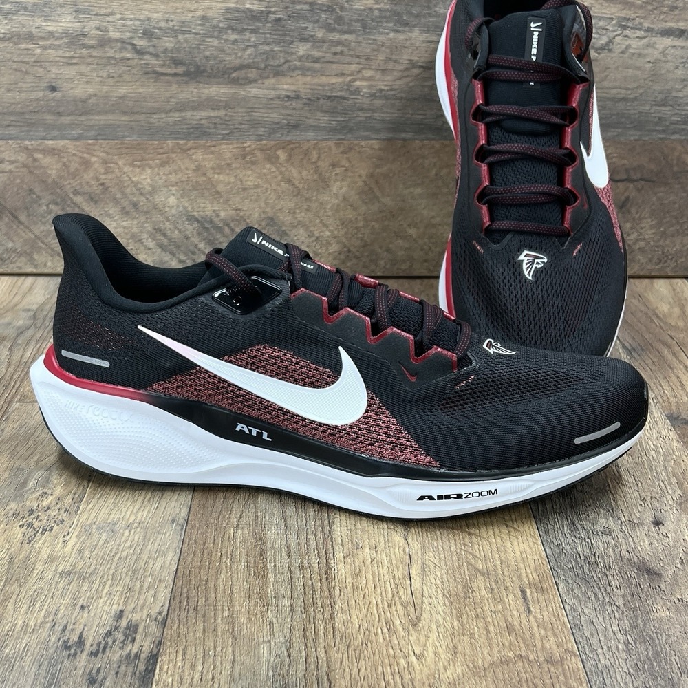 Nike Air Zoom Pegasus 41 ATL Falcons Black Atlanta Shoes nby FZ5084-001 Mens 14 - Picture 8 of 10